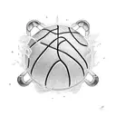 basketball, video games, bluey cartoon, beach tattoo design idea