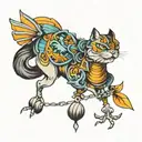 funny tattoo design idea