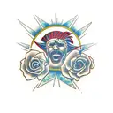 sol tattoo design idea