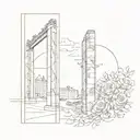 sleeve, fontaines DC, life kaiser, shankly gates,  tattoo design idea