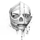 mummy papa  tattoo design idea