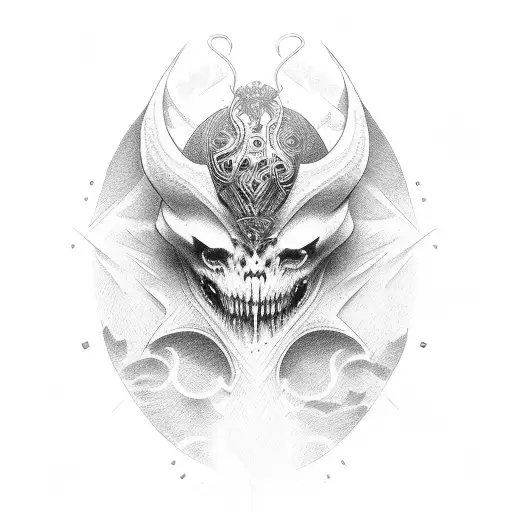 Nemesis tattoo design idea