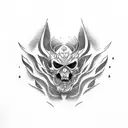 Nemesis tattoo design idea