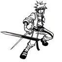 Bandaged buster sword from Cloud Strife in Kingdom Hearts. tattoo design idea
