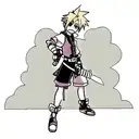 Bandaged buster sword from Cloud Strife in Kingdom Hearts. tattoo design idea