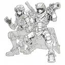 fortnite tattoo design idea