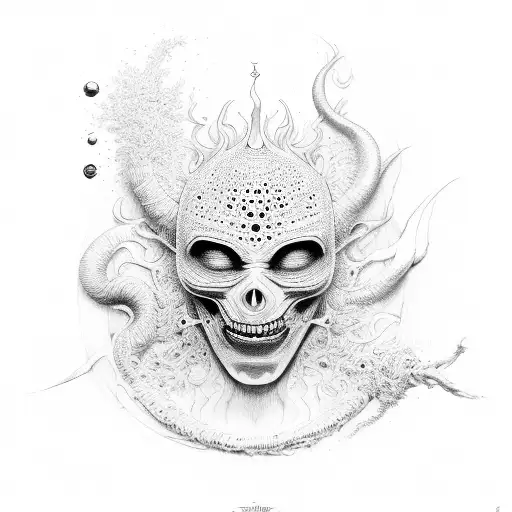 the sandman Morpheus  tattoo design idea
