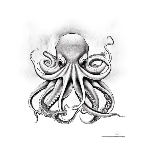muay that octopus with brazilian jui-jitsu chess peices  tattoo design idea