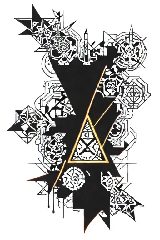 unversed logo kingdom hearts tattoo design idea
