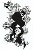 unversed logo kingdom hearts tattoo design idea