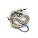 Sword wraped by a snake tattoo design idea