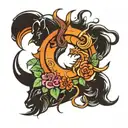 Capricorn Taurus Pisces Scorpio tattoo design idea