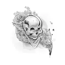 in memory of mum tattoo design idea