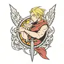 Fullmetal Alchemist Brotherhood tattoo design idea