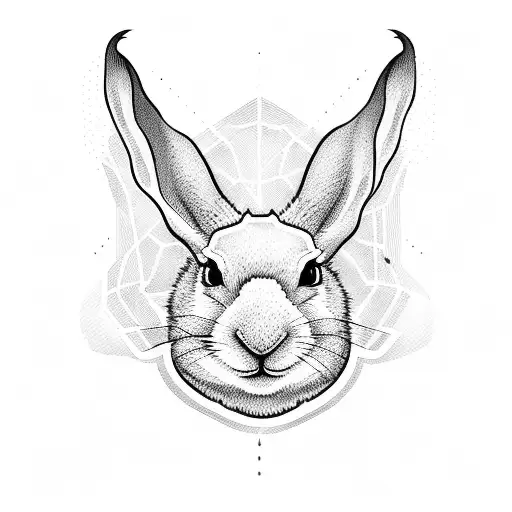 Album bad bunny tattoo design idea