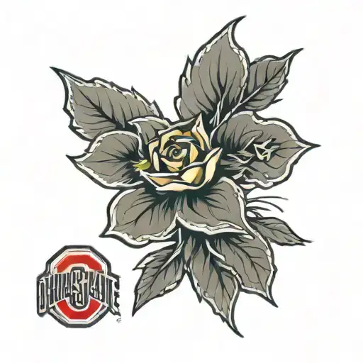 Ohio state tattoo design idea