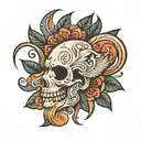 butthole  tattoo design idea