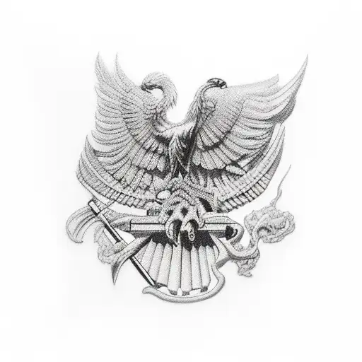 Nebraska and Military  tattoo design idea