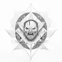 David star, soliman star, supernatural tv show stat tattoo design idea