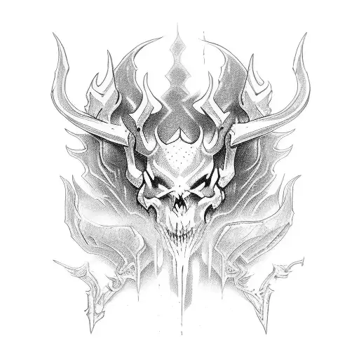 diablo tattoo design idea