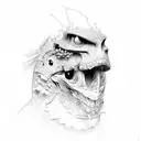 Programmer Hacker Coder tattoo design idea