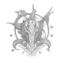 Percy Jackson inspired tattoo tattoo design idea