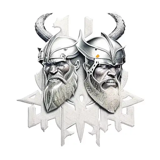 warriors in combat from Viking age to modern u.s Marines tattoo design idea
