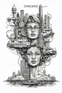 the best of Chicago, Liverpool, Taiwan, Jeddah, London and melbourne tattoo design idea