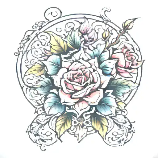 Gabriel sophia tattoo design idea