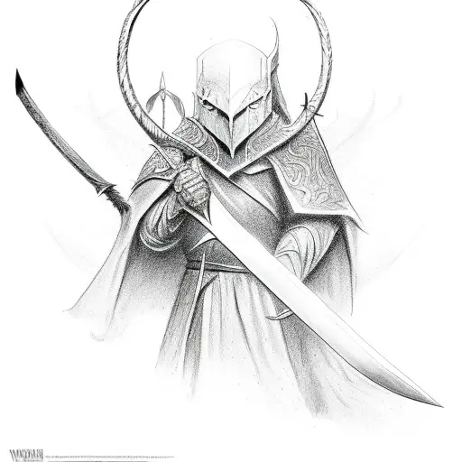 Sword, LOTR, Narsil, reborn tattoo design idea