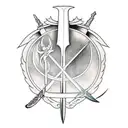 Sword, LOTR, tattoo design idea