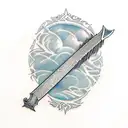 Sword, LOTR, tattoo design idea