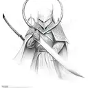 Sword, LOTR, Narsil, reborn tattoo design idea