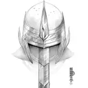 Sword, LOTR, Narsil, reborn tattoo design idea