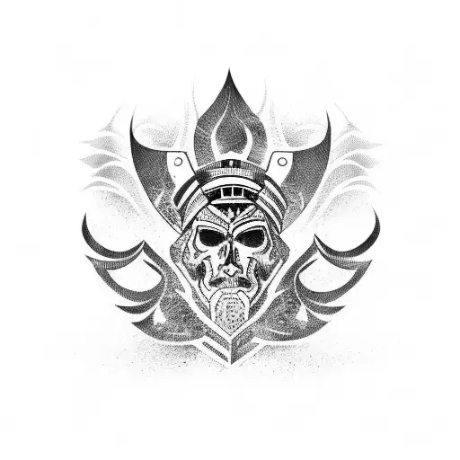 leader  tattoo design idea