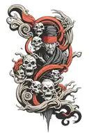 Pain akatsuki tattoo design idea