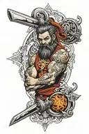 hephaestus forearm tattoo tattoo design idea