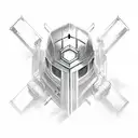 crusader tattoo design idea