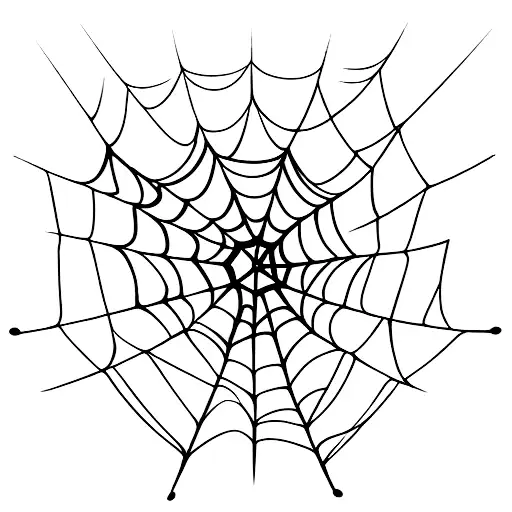 spiderweb with ironman's arc reactor tattoo design idea