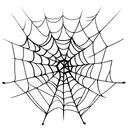 spiderweb with ironman's arc reactor tattoo design idea