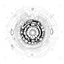 arc reactor tattoo design idea