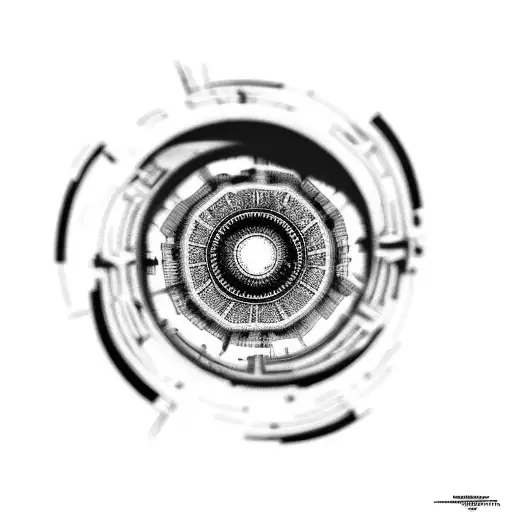 add a spaceship tattoo design idea