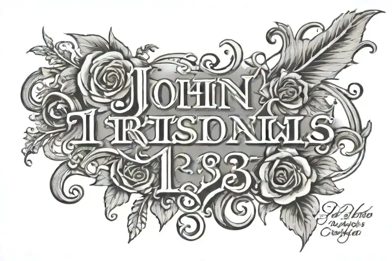 john 13:7 verse tattoo design tattoo design idea