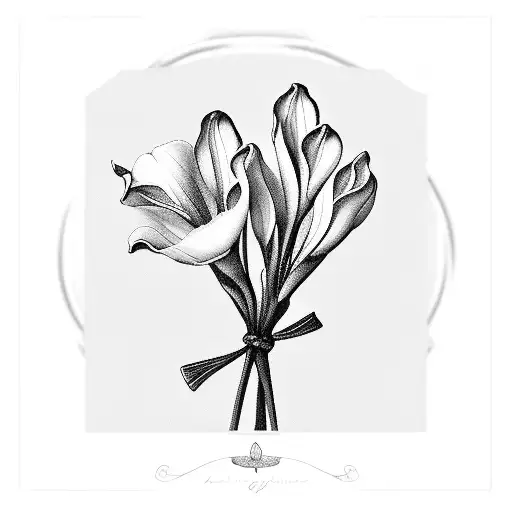 bouquet of calla liles poppies carnations gladiolus snowdrops, wedding date August 21 2017, wedding rings, dragonfly,  tattoo design idea