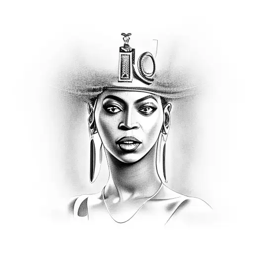 beyonce tattoo design idea