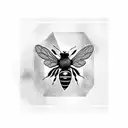 beyonce with bee hive  tattoo design idea