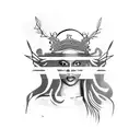 beyonce queen bee  tattoo design idea