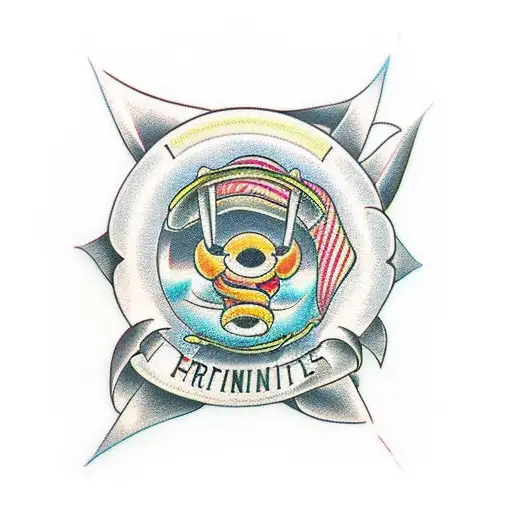  infinite friends forever tattoo design idea