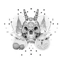 friends forever infinite tattoo design idea