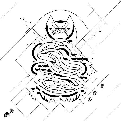  river, patience  tattoo design idea